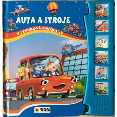 Auta a stroje - Zvuková knížka