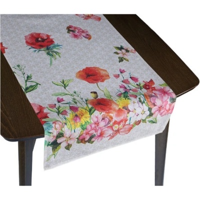Bellatex Ubrus běhoun Květina růžová 40x135cm