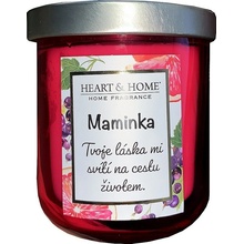 Heart & Home Svěží grep a černý rybíz s nápisem Maminka 110 g