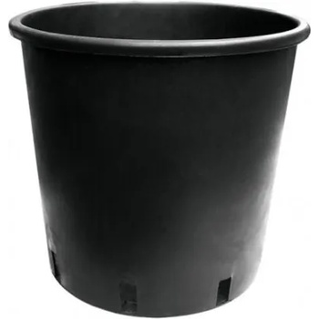 Image 1 of Кръгла черна саксия 5L - Ф 20cm