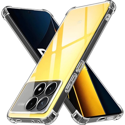 Techsuit Силиконов калъф с подсилени ръбове за Xiaomi Poco X6 Pro - Прозрачен KP30985 (30985)