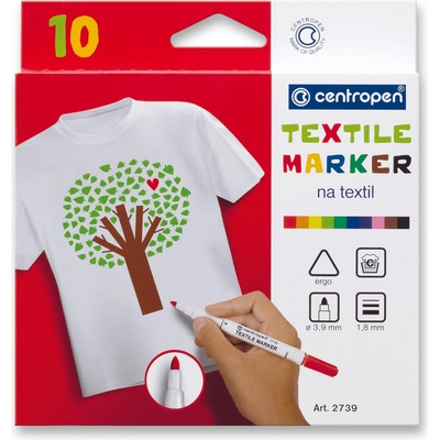 Popisovač CENTROPEN 2739/10 sada textil – Zbozi.Blesk.cz
