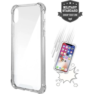 4smarts Противоударен Хибриден Калъф за iPhone XS/X, 4Smarts Ibiza Case, Прозрачен (4S467173)