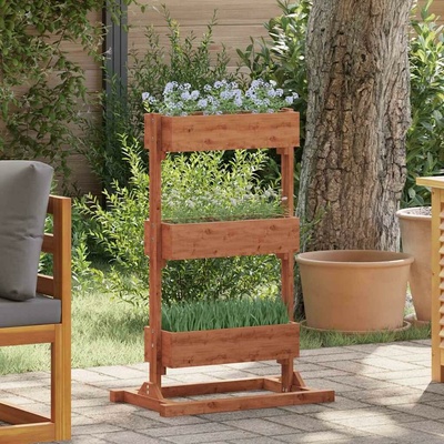 Greatstore Truhlík 52 x 30 x 78 cm jedlové dřevo