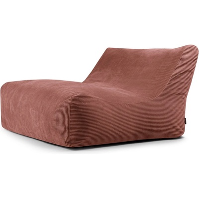 SLOWDOWN Пуф от рипсено кадифе в тухлен цвят Sofa Lounge - SLOWDOWN (SF120D WA CR)