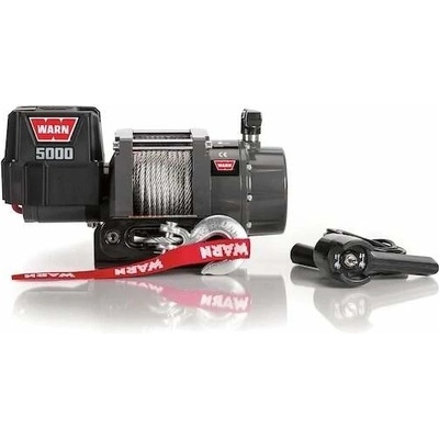 Naviják WARN, 5000 DC, 12V, s kabelovým ovladačem