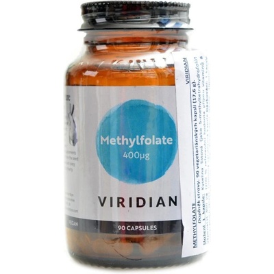Viridian Methylfolate 90 kapslí