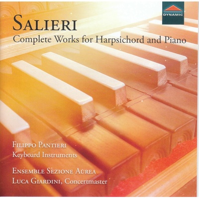 Filippo Pantieri - Antonio Salieri Complete Works For Harpsichord & CD