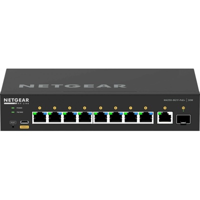 NETGEAR 10PT M4250-9G1F-POE+