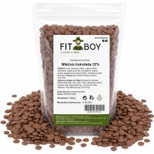 FITBOY Mliečna čokoláda 32% 1000g