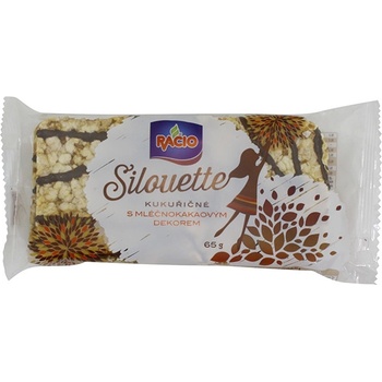 Racio Silouette kukuřičné s mléčnokakaovým dekorem 65 g