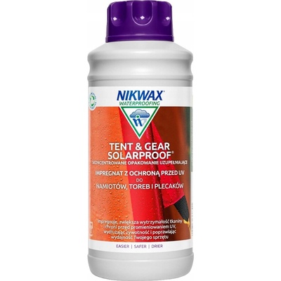 Nikwax Impregnace Tent & Gear Solar Proof 1L koncentrát ochrana proti UV
