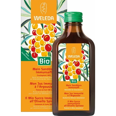 Weleda BIO Rakytníková šťáva šťava na posilnenie imunity 200 ml