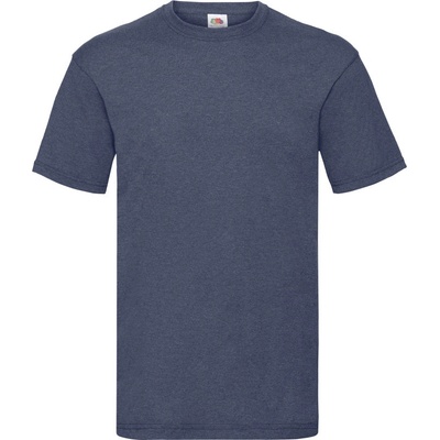 Fruit of the Loom tričko Valueweight T krátký rukáv pánské melír vintage navy