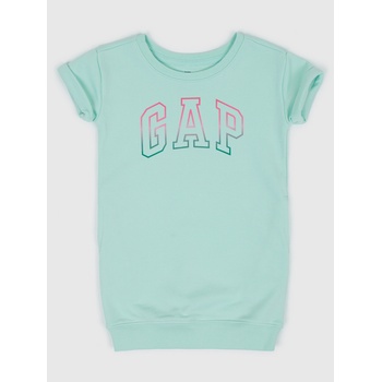 GAP Бебешка суитшърт рокля с лого GAP GAP | Sin | Момичешки | 80-86