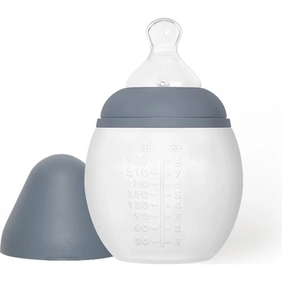 Élhée antikoliková dojčenská fľaša Blue Grey 240 ml