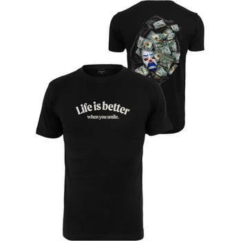 Mister Tee Мъжка тениска в черен цвят Mister Tee Life Is Better UB-MT1661-00007 - Черен, размер XS