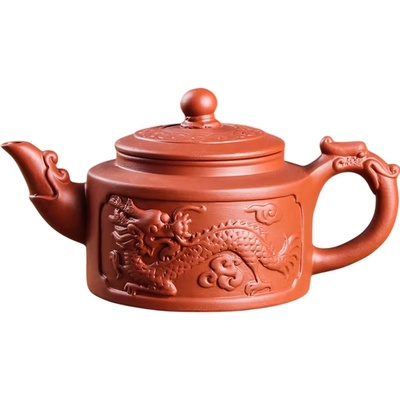 HARAHU Чайник lo-37651 - Кафява / Червена kp37651