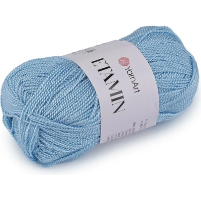 Pletací příze Etamin 30 g Varianta: 8 (424) modrá světlá, Balení: 1 ks 61630/160035/286096