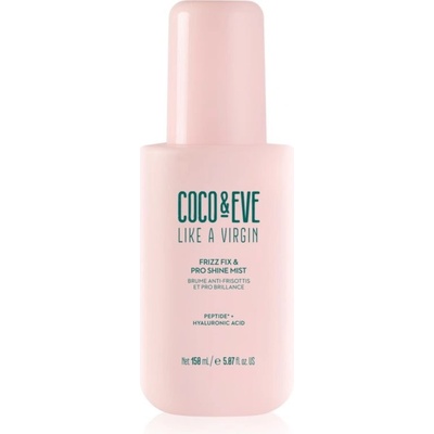 Coco & Eve Like A Virgin Frizz Fix & Pro Shine Mist sprej proti krepovateniu na lesk a hebkosť vlasov 150 ml