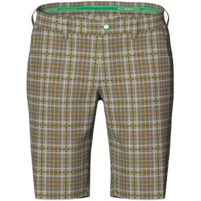 Alberto Golf EARNIE WR Revolutional khaki káro
