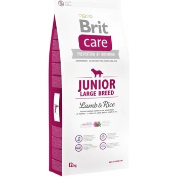 Brit Care - Junior Large Breed Lamb & Rice 12 kg