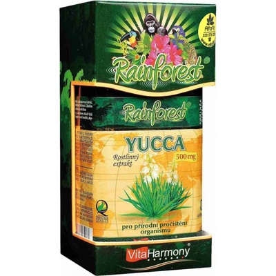 Rainforest Yucca 500 mg 180 kapslí