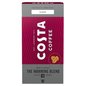 Costa Кафе капсули Costa Warming Blend, съвместими с Nespresso, 10 бр