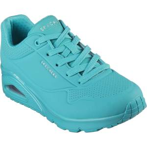 Skechers Маратонки Skechers Women's Uno Casual Low-Top Trainers - Turquoise