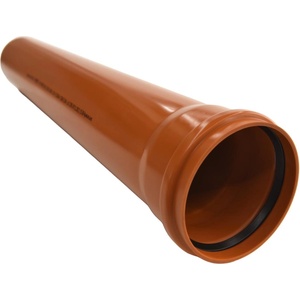 VALPLAST ПВЦ ТРЪБА ф50х1.6 sn2 1м ОРАНЖ (easy12105010000)