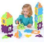 Polydron Конструктор Polydron, първи, 40 части (95-3000)