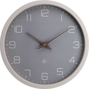 NeXtime Стенен часовник Eco бежово-сив (7373BE)