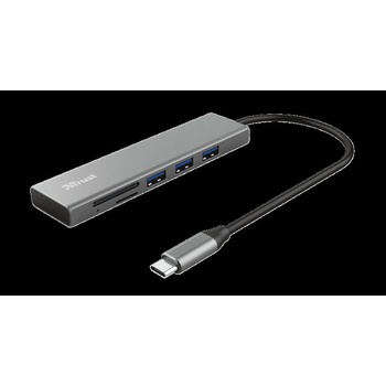 Trust Halyx Aluminium USB-C to 4-Port USB-A 3.2 Hub 24191