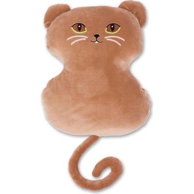 Svitap sleep well vankúš microspandex Cat hnedý 32cm