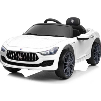 mamido Elektrické autíčko Maserati Ghibli bílé