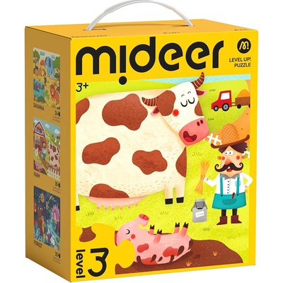 Mideer LEVEL UP! 03 V přírodě 24 30 a 35 dílků