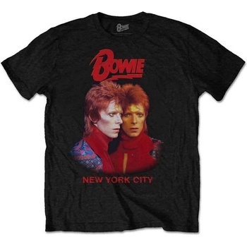 David Bowie New York City Black L Риза (BOWTS38MB03)