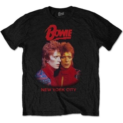 David Bowie New York City Black L Риза (BOWTS38MB03)