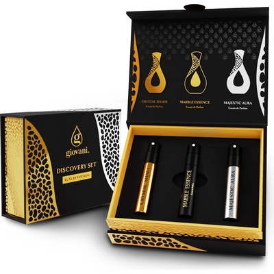 Giovani sada vzorků Extrait de Parfum Unisex DISCOVERY SET 3 x 2 ml