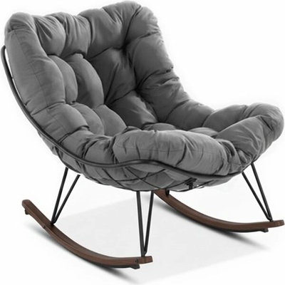 Garden Swing G1146 Comfort šedé měkké houpací křeslo – Zboží Dáma