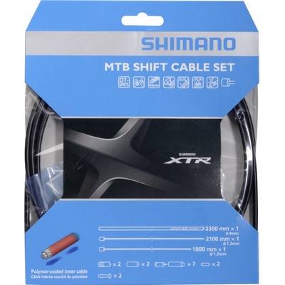 Shimano bowdeny+lanka XTR SP41 set