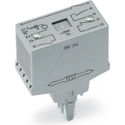 WAGO 286-344/004-000, 286-344/004-000 zátěžové relé, 200 V/DC, 250 V/AC, 1 ks
