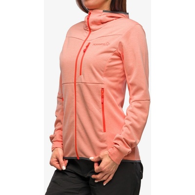 Norrona Falketind Warm2 Octa Hood orange alert/peach amber