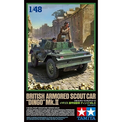 Tamiya Dingo Mk. II British Armoured scout car 1:48
