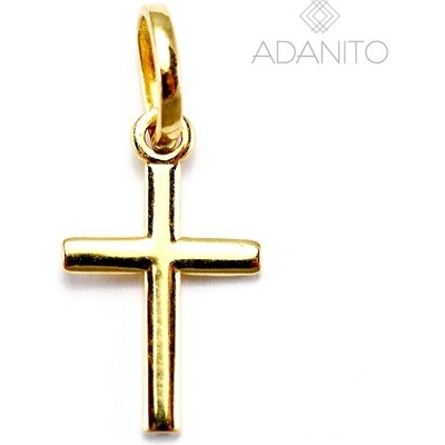 Adanito BRP0235G Zlatý přívěsek křížek – Hledejceny.cz