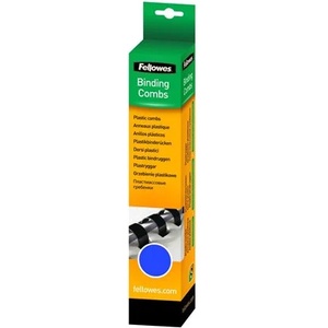 Fellowes Спирала, пластмасова, 12 мм, 56-80 листа, fellowes, 25 броя, синя 5331302 (5331302)