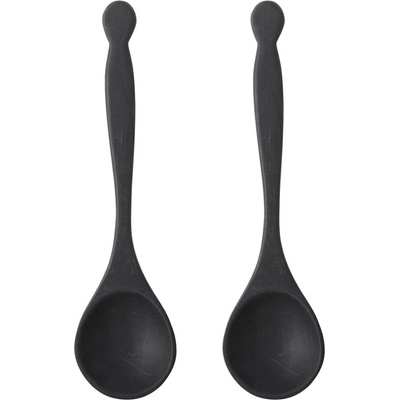 Bloomingville Salátový příbor EFI D.25,5 cm SET 2 ks černý
