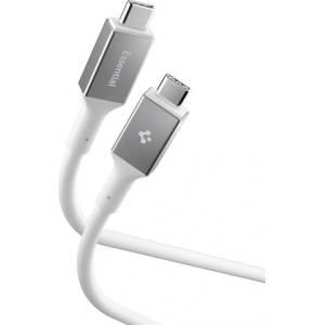 Spigen ESSENTIAL EB10020CC кабел за данни Type-C - Type-C, 200cm, БЯЛ ACA08775 (ACA08775)