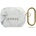 Guess Калъф Guess GUACAPTPUMAWH за AirPods Pro, бял, Marble Collection (GUE000940)