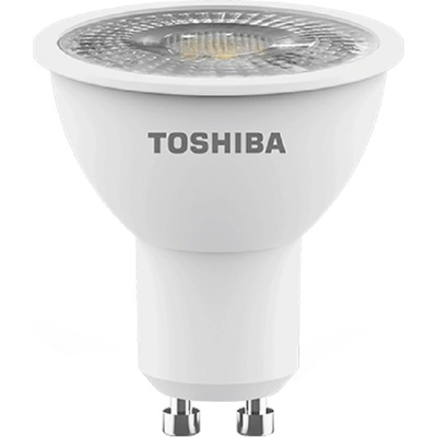 Toshiba LED крушка за луна Toshiba - GU10, 4=50W, 345 lm, 6500K (1TOLI04050WGU1650D)